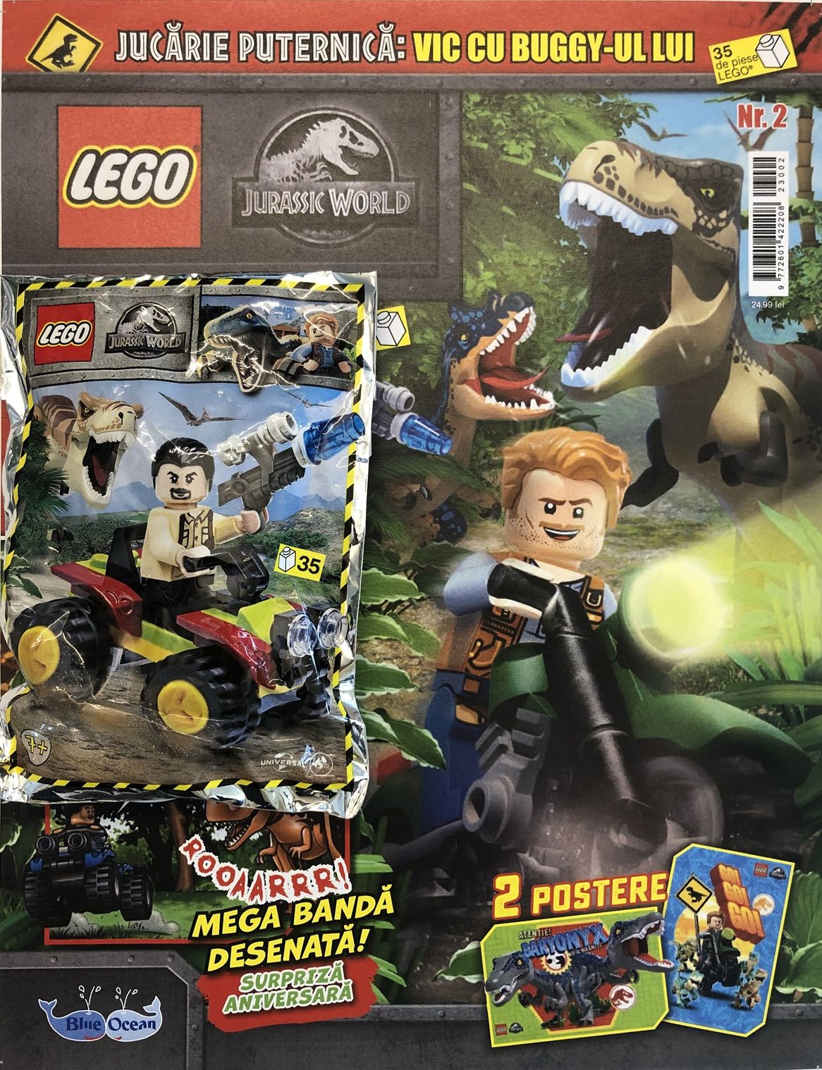 Revista LEGO Jurrasic World NR. 2 / 2023