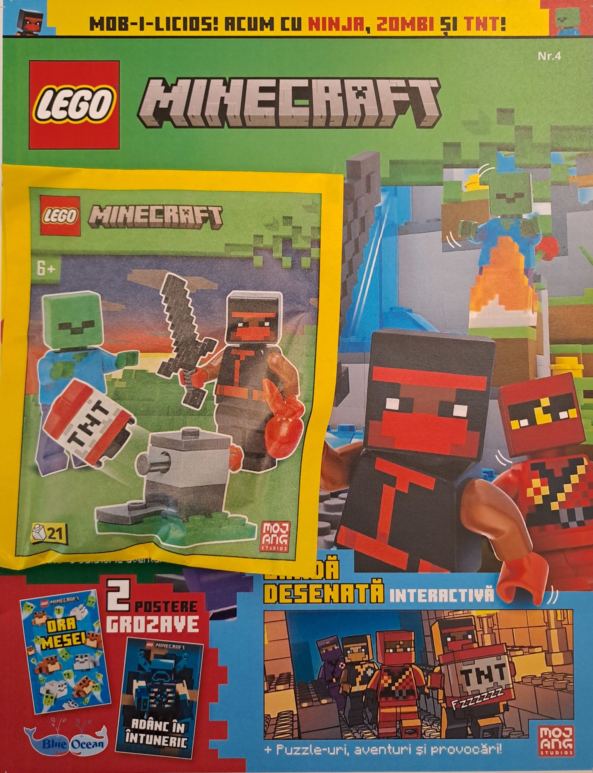 Revista LEGO Minecraft NR. 4 / 2025