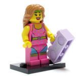 - LEGO Minifigurine Seria 5 - Fitness Instructor