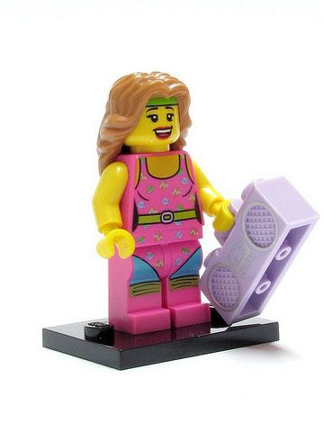 LEGO Minifigurine Seria 5 - Fitness Instructor