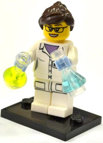 - Minifigurina LEGO seria 11 - Scientist