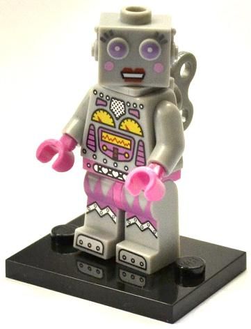 - Minifigurina LEGO seria 11 - Lady Robot