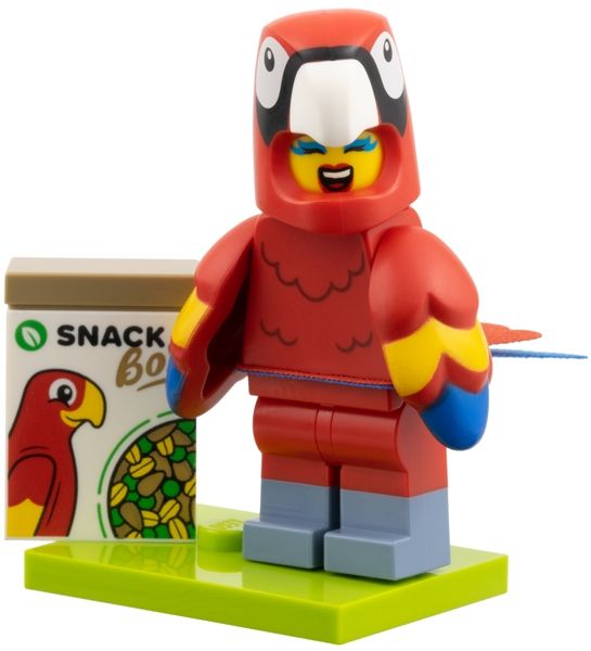 LEGO Minifigurina seria 28: Parrot Costume Fan