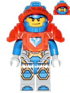 LEGO Clay Moorington - Blue Helmet (nex073)