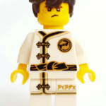 - LEGO Jay - White Wu-Cru Training Gi (njo0348)