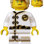 - LEGO Lloyd - White Wu-Cru Training Gi (njo0429)