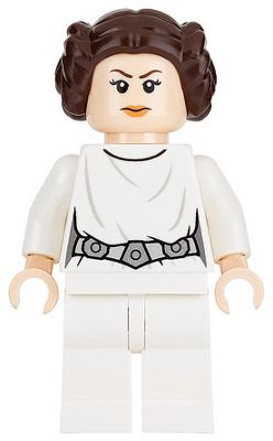 LEGO Princess Leia - White Dress (sw0779)
