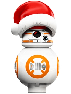 LEGO BB-8 with Santa Hat (sw0874)