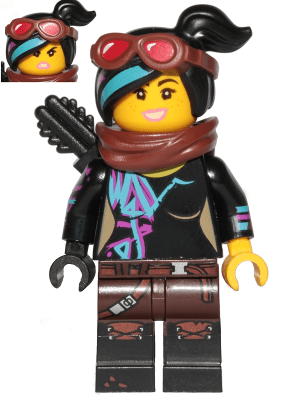 LEGO Lucy Wyldstyle with Black Quiver (tlm117)