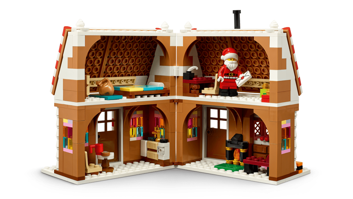 LEGO Casă festivă din turtă dulce - imagine 3
