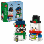 - LEGO Ornamente în formă de om de zăpadă