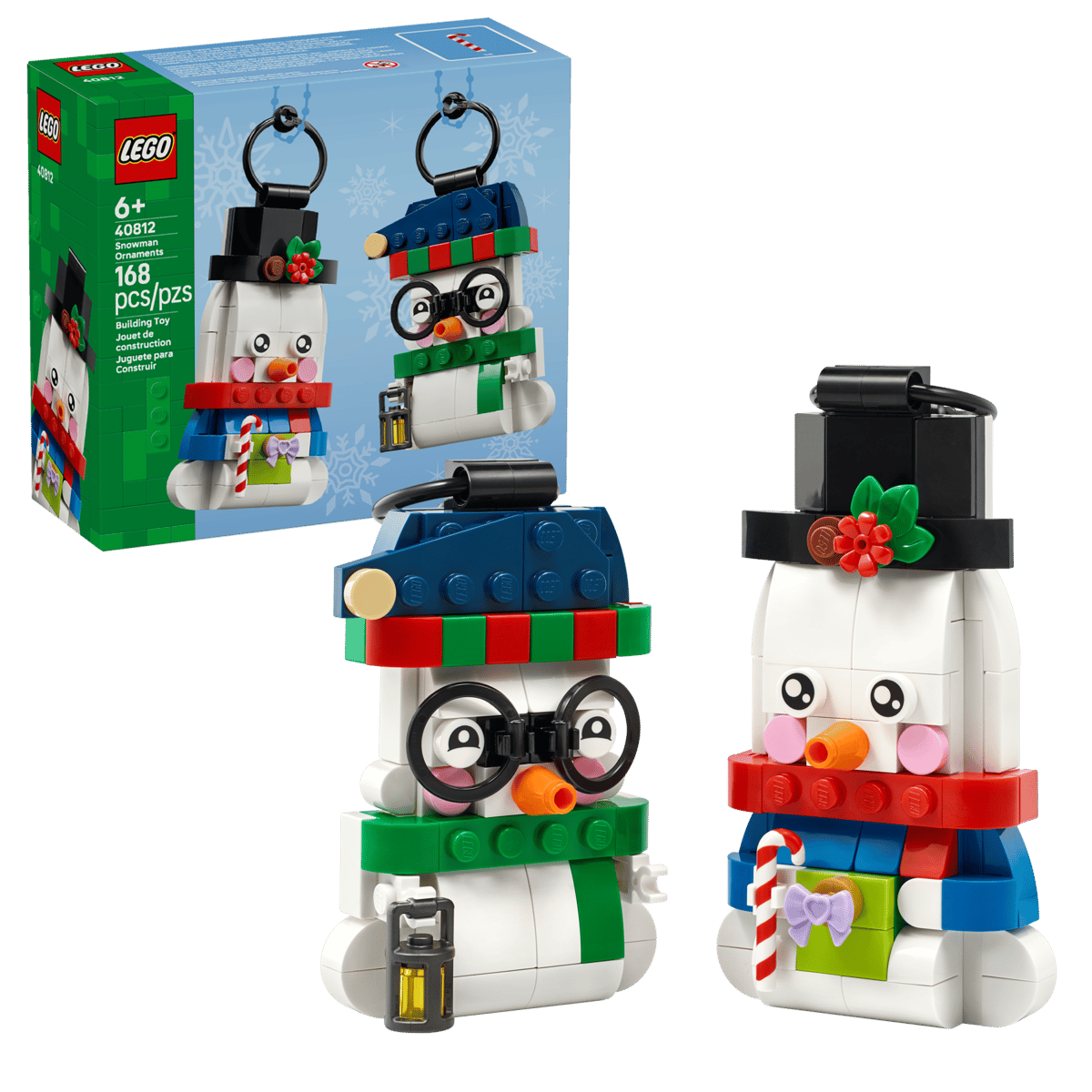 LEGO Ornamente în formă de om de zăpadă