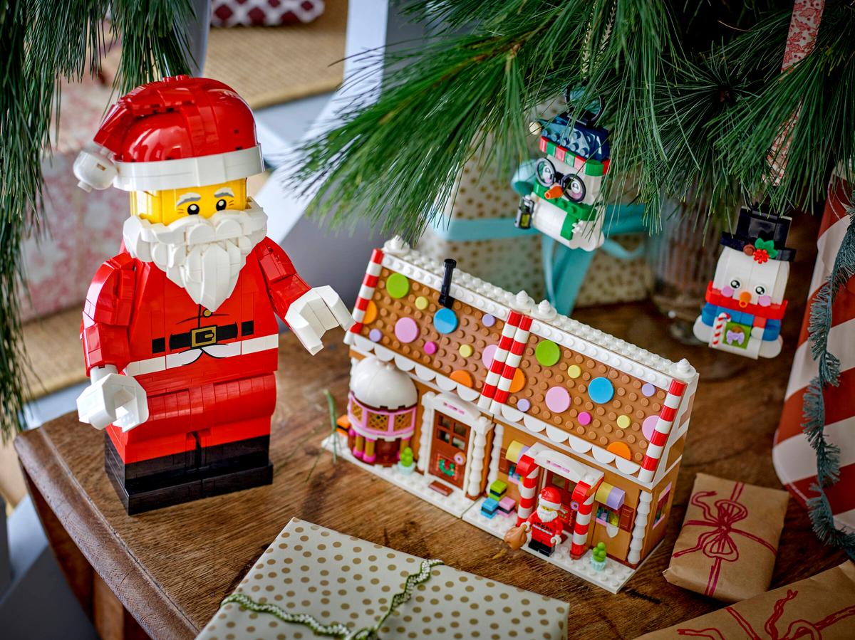 LEGO Ornamente în formă de om de zăpadă - imagine 4