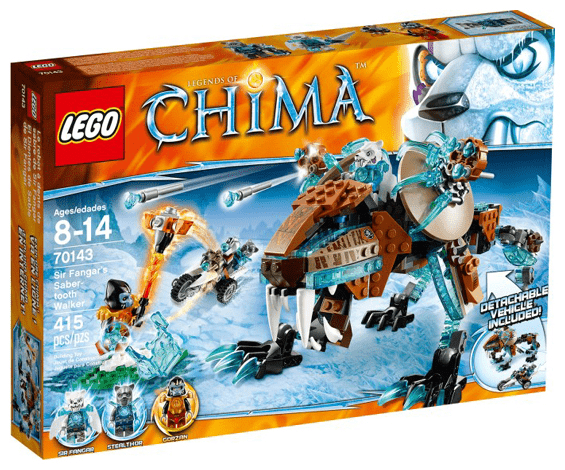 LEGO Sir Fangar's Saber Tooth Walker (desigilat)