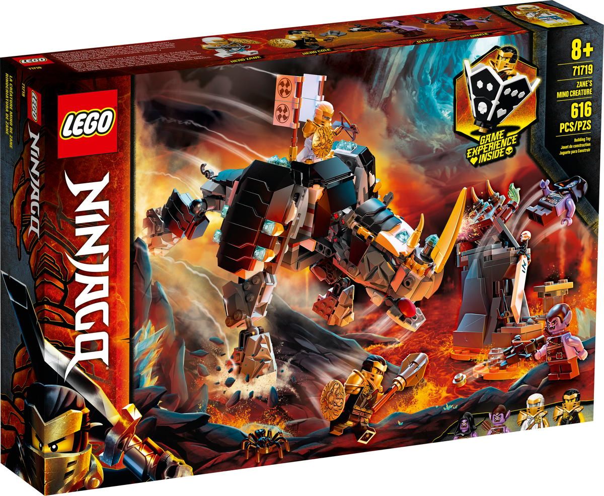 LEGO Creatura Minotaur a lui Zane (desigilat)