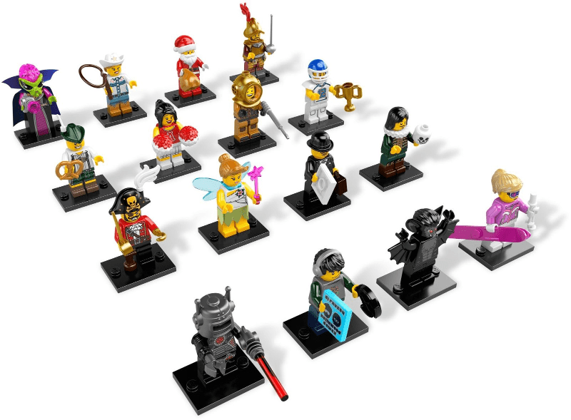 LEGO Minifigurine Seria 8 - Moș Crăciun - imagine 3