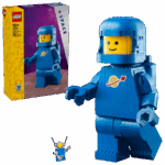 - LEGO Minifigurină îmbunătățită Astronaut albastru