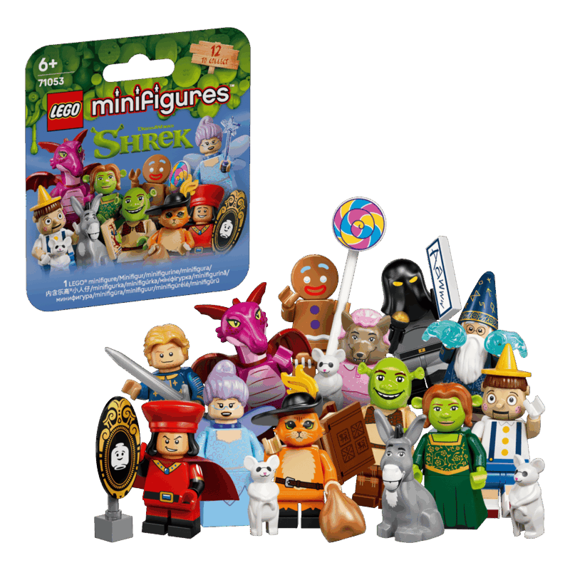 LEGO Minifigurina Seria Shrek - 6 bucăți