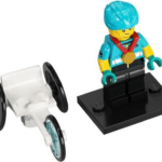 - LEGO Minifigurine Seria 22 - Wheelchair Racer