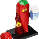 - LEGO Minifigurine Seria 22 - Chili Costume Fan