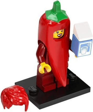 LEGO Minifigurine Seria 22 - Chili Costume Fan