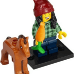 - LEGO Minifigurine Seria 22 - Horse and Groom