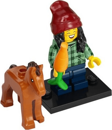 LEGO Minifigurine Seria 22 - Horse and Groom