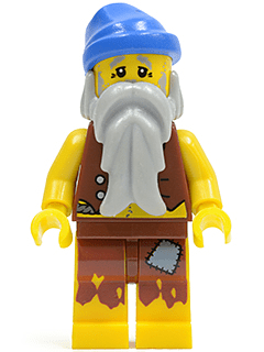 LEGO Pirate Vest and Anchor Tattoo (pi100)