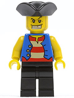 LEGO Pirate Blue Vest (pi127)