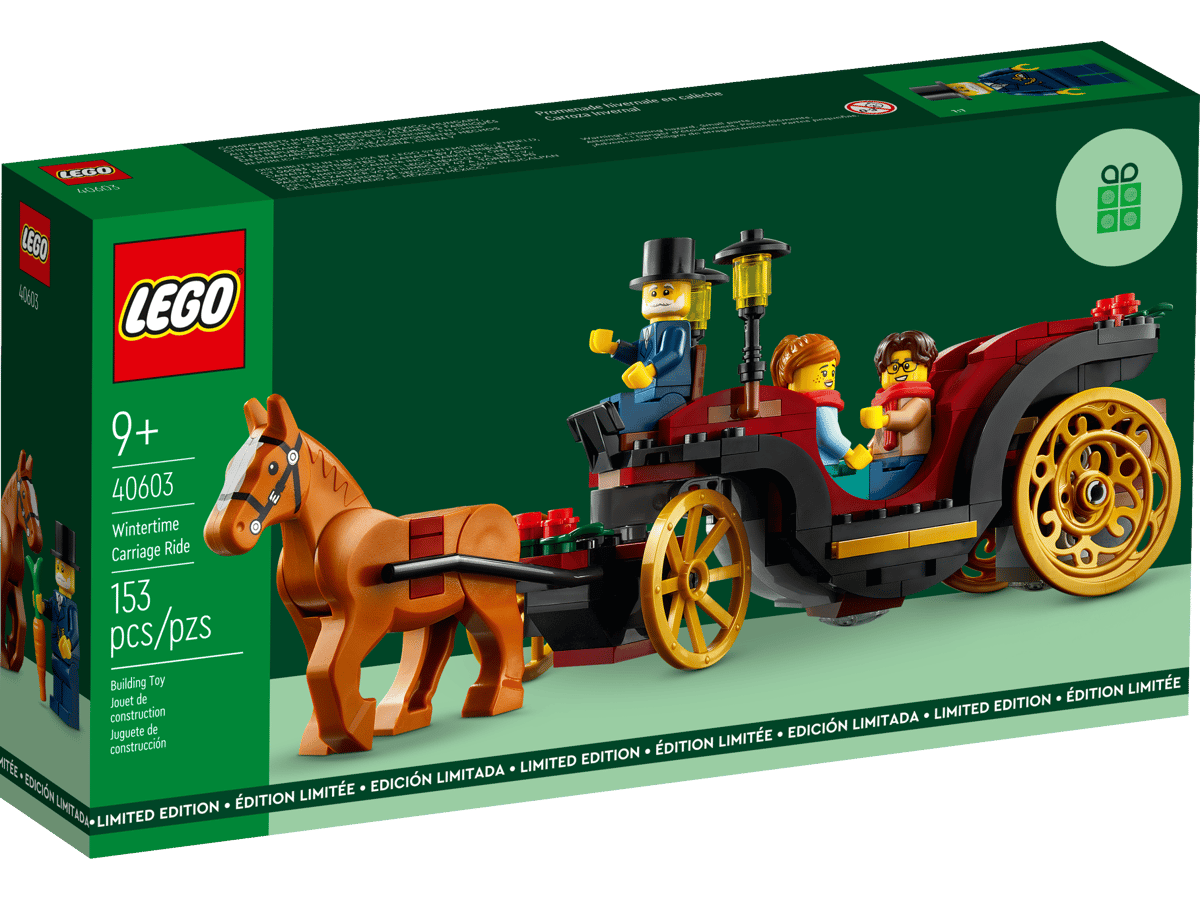 LEGO Plimbare cu trăsura iarna