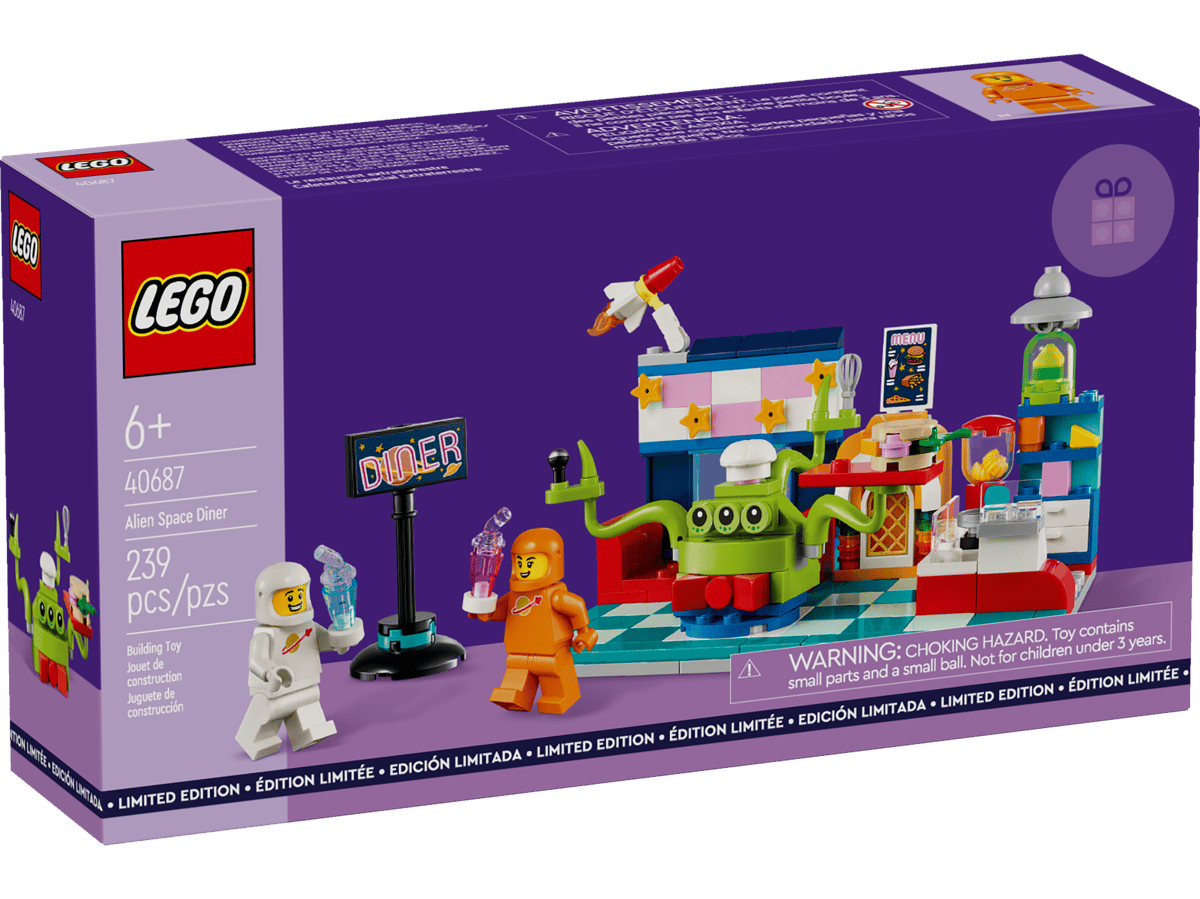 LEGO Restaurant în spațiul extraterestru