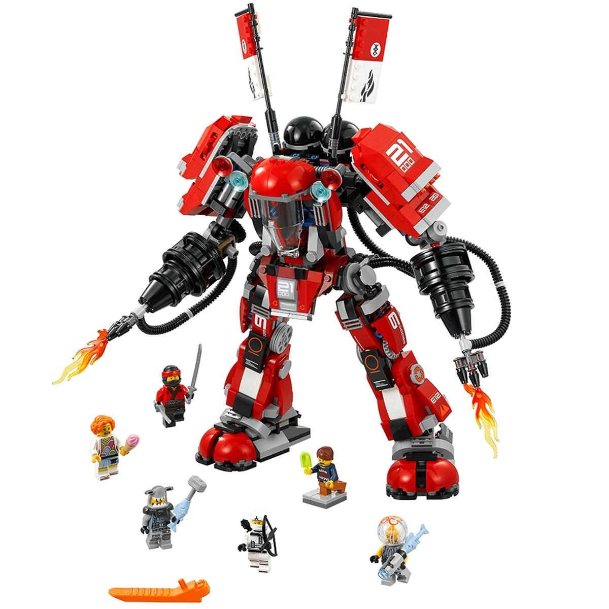 LEGO Fire Mech (desigilat) - imagine 3