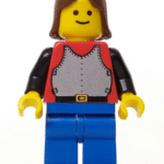 - LEGO Breastplate - Red with Black Arms (cas197)