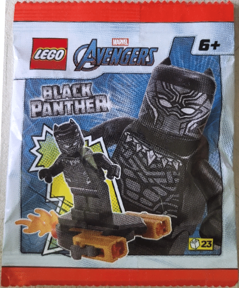 LEGO Black Panther with Hoverboard paper bag (sh1019)