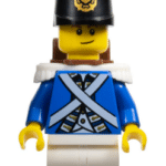 - LEGO Bluecoat Soldier 2 - Lopsided Smile (pi043)