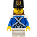 - LEGO Bluecoat Soldier 3 - Lopsided Smile (pi154)