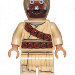 - LEGO Tusken Raider - Dark Tan Head with Spikes (sw1074)